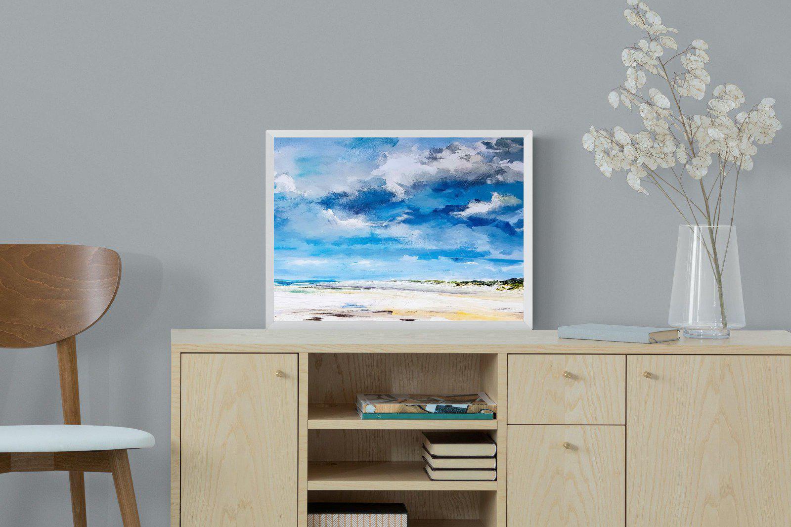 Shoreline-Wall_Art-60 x 45cm-Mounted Canvas-White-Pixalot