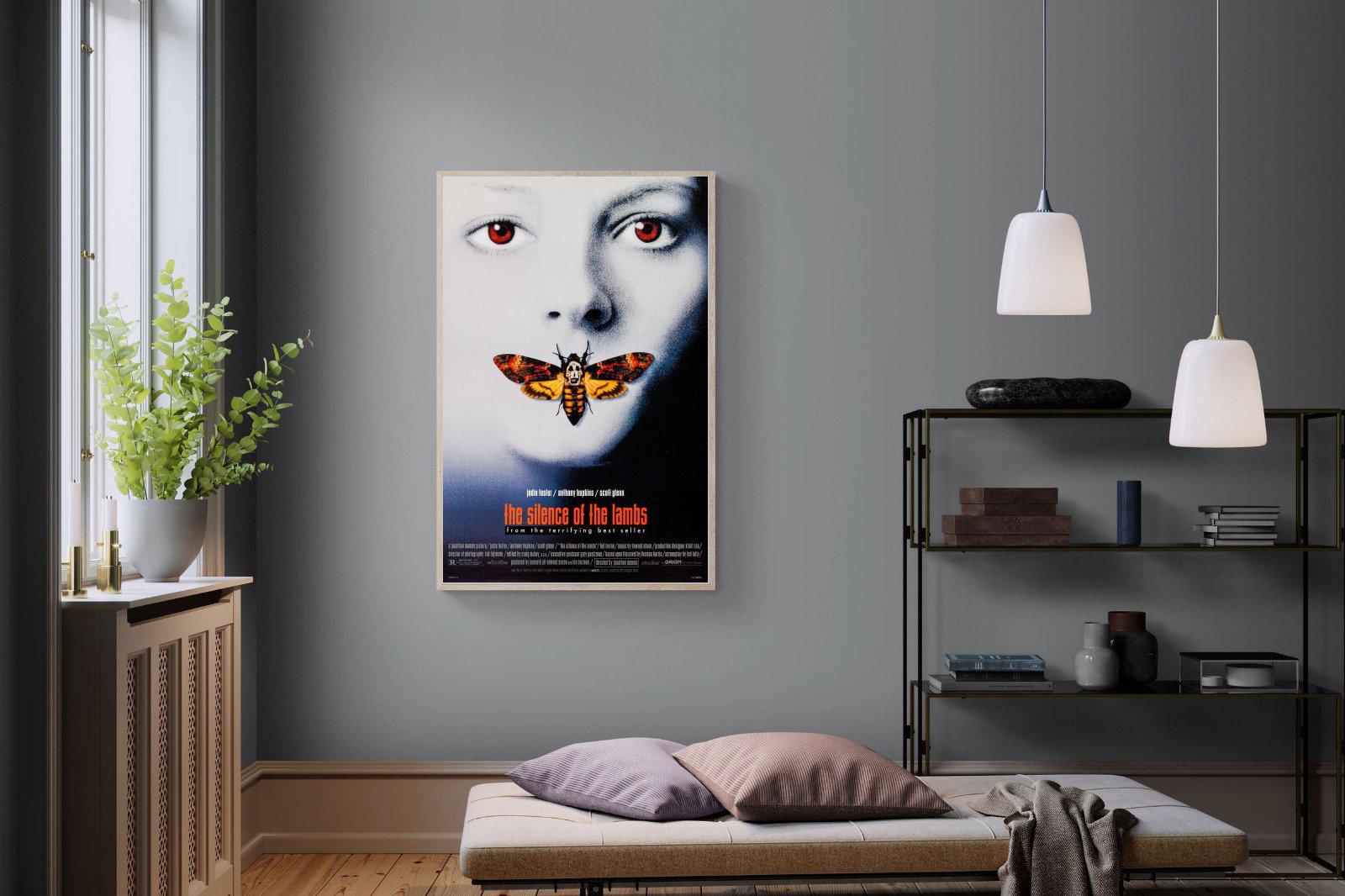 Silence of the Lambs-Wall_Art-100 x 150cm-Mounted Canvas-Wood-Pixalot