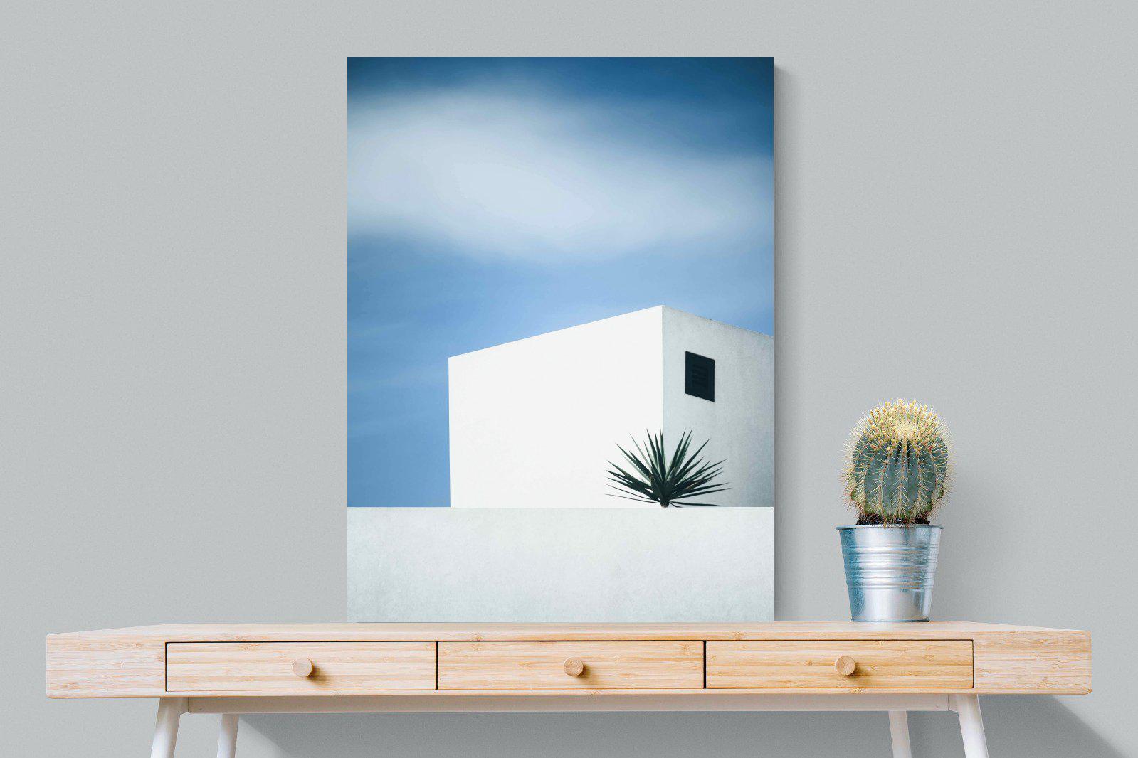 Simple Lines-Wall_Art-75 x 100cm-Mounted Canvas-No Frame-Pixalot