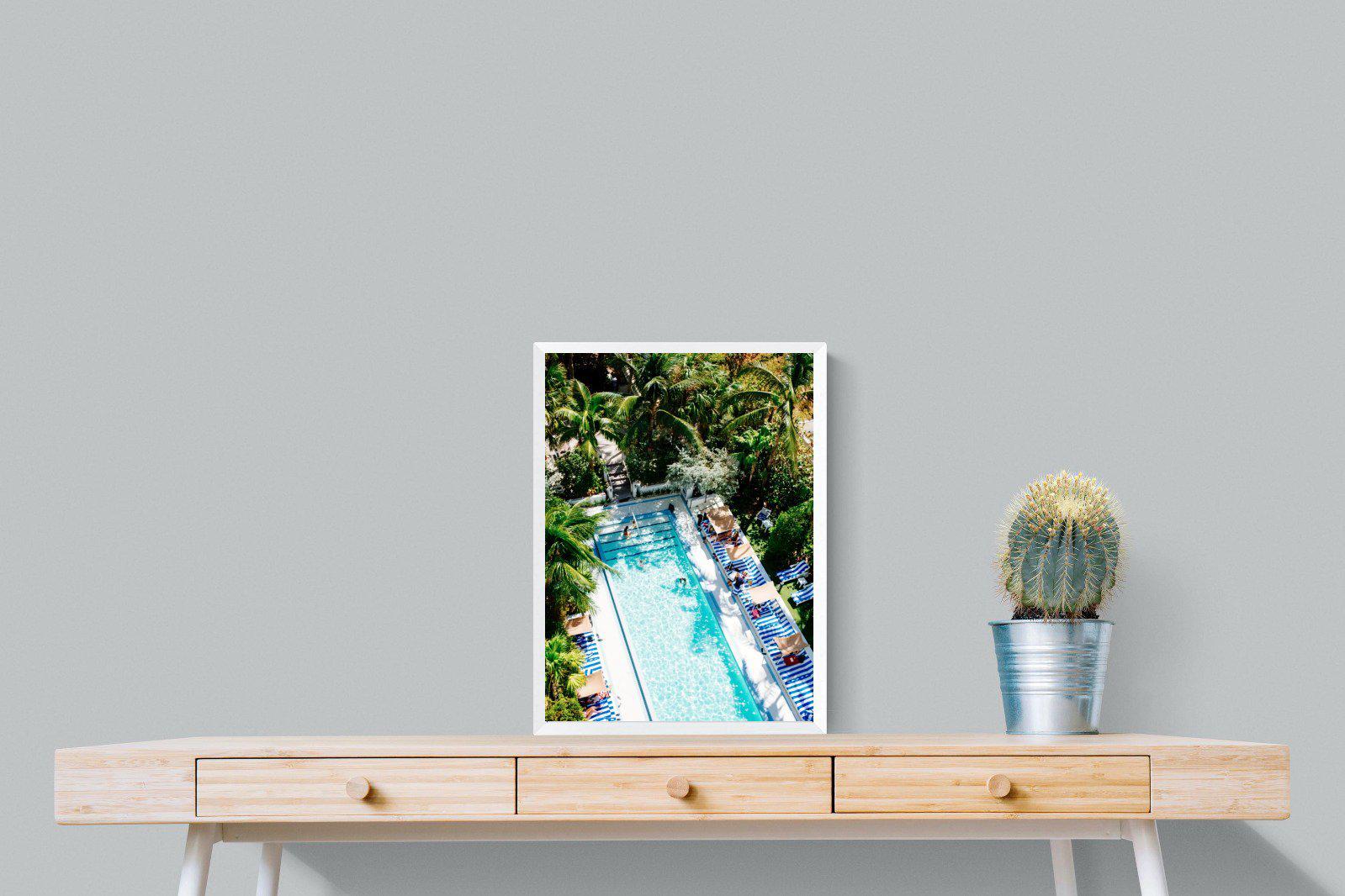 Soho Beach House-Wall_Art-45 x 60cm-Mounted Canvas-White-Pixalot