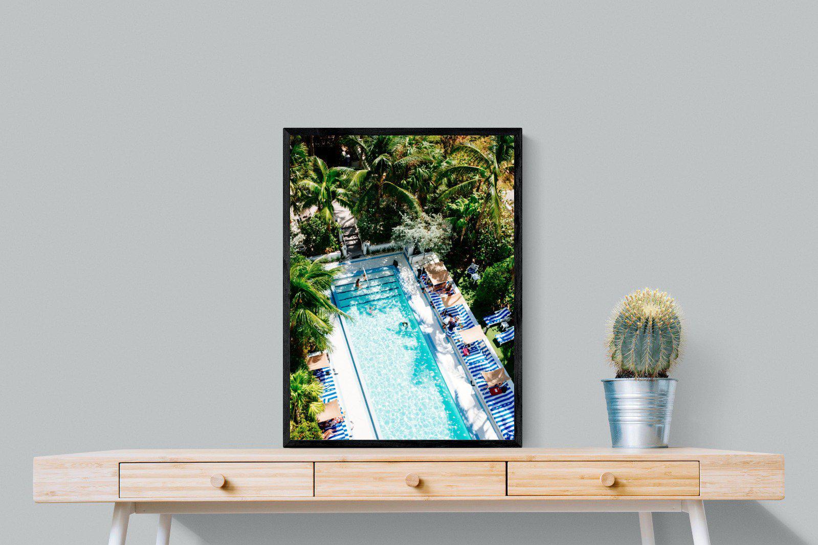 Soho Beach House-Wall_Art-60 x 80cm-Mounted Canvas-Black-Pixalot