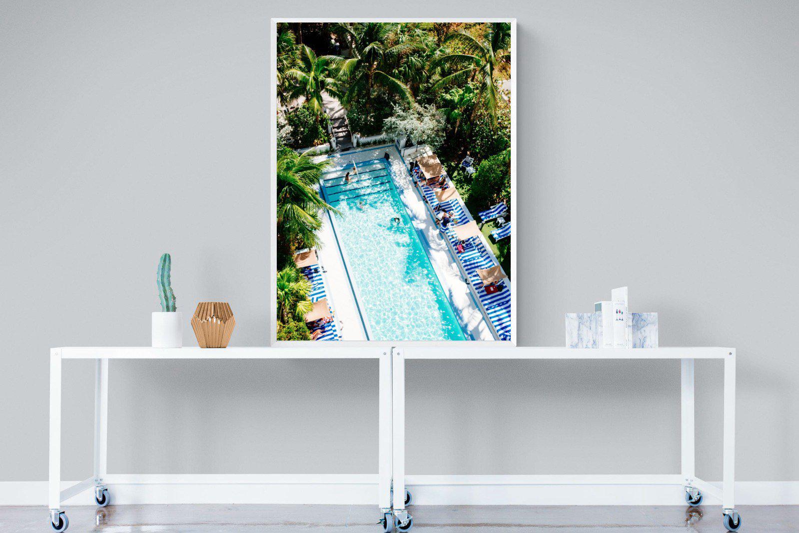 Soho Beach House-Wall_Art-90 x 120cm-Mounted Canvas-White-Pixalot