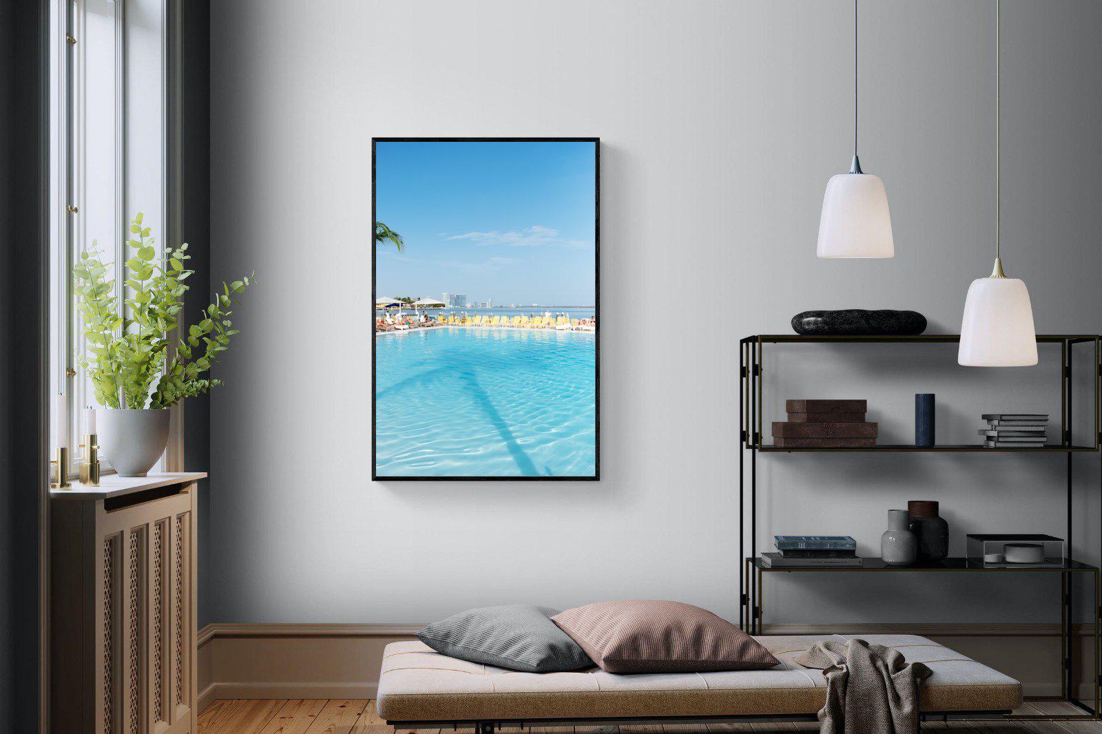 Spa Day-Wall_Art-100 x 150cm-Mounted Canvas-Black-Pixalot