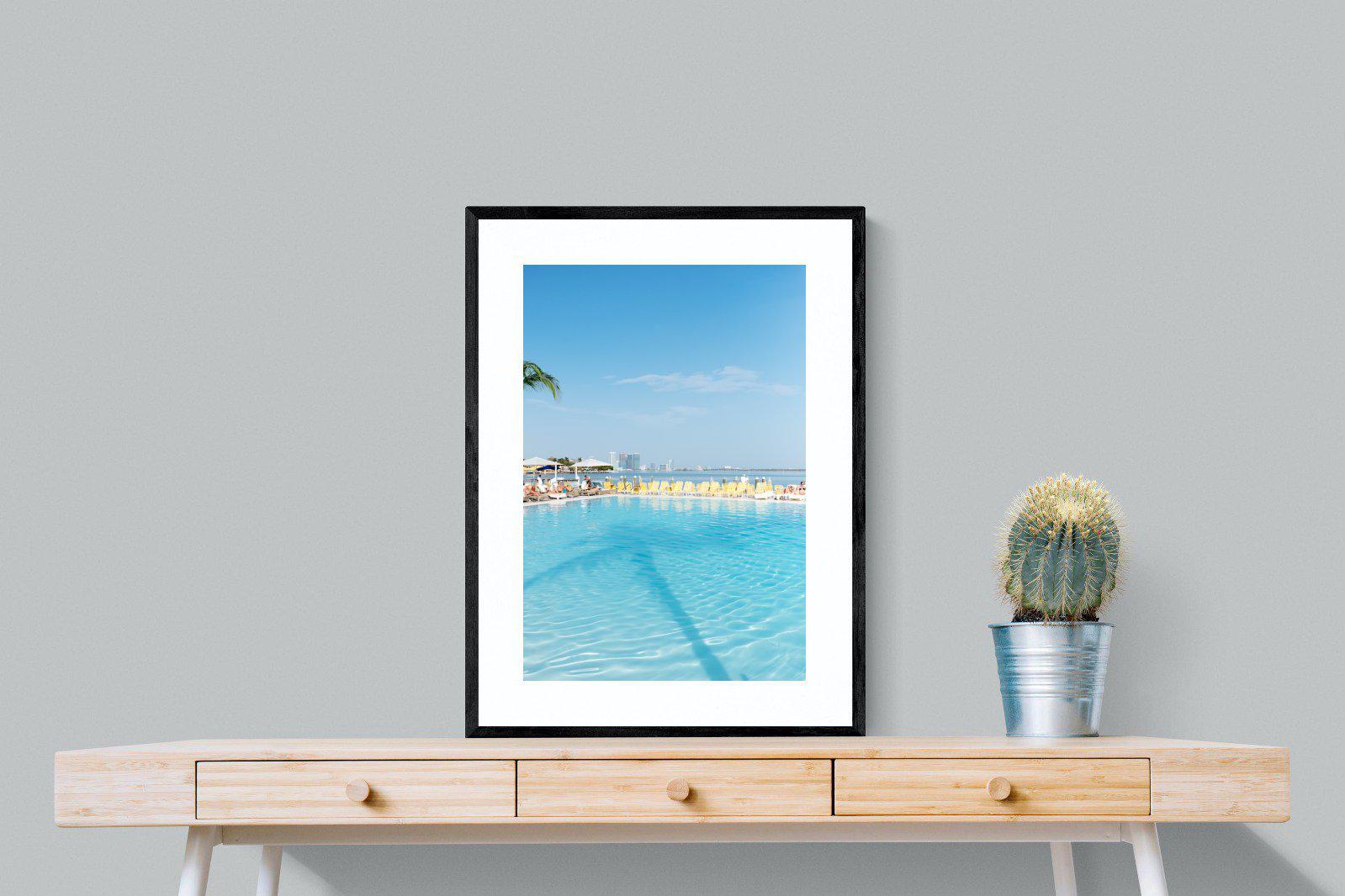 Spa Day-Wall_Art-60 x 80cm-Framed Print-Black-Pixalot