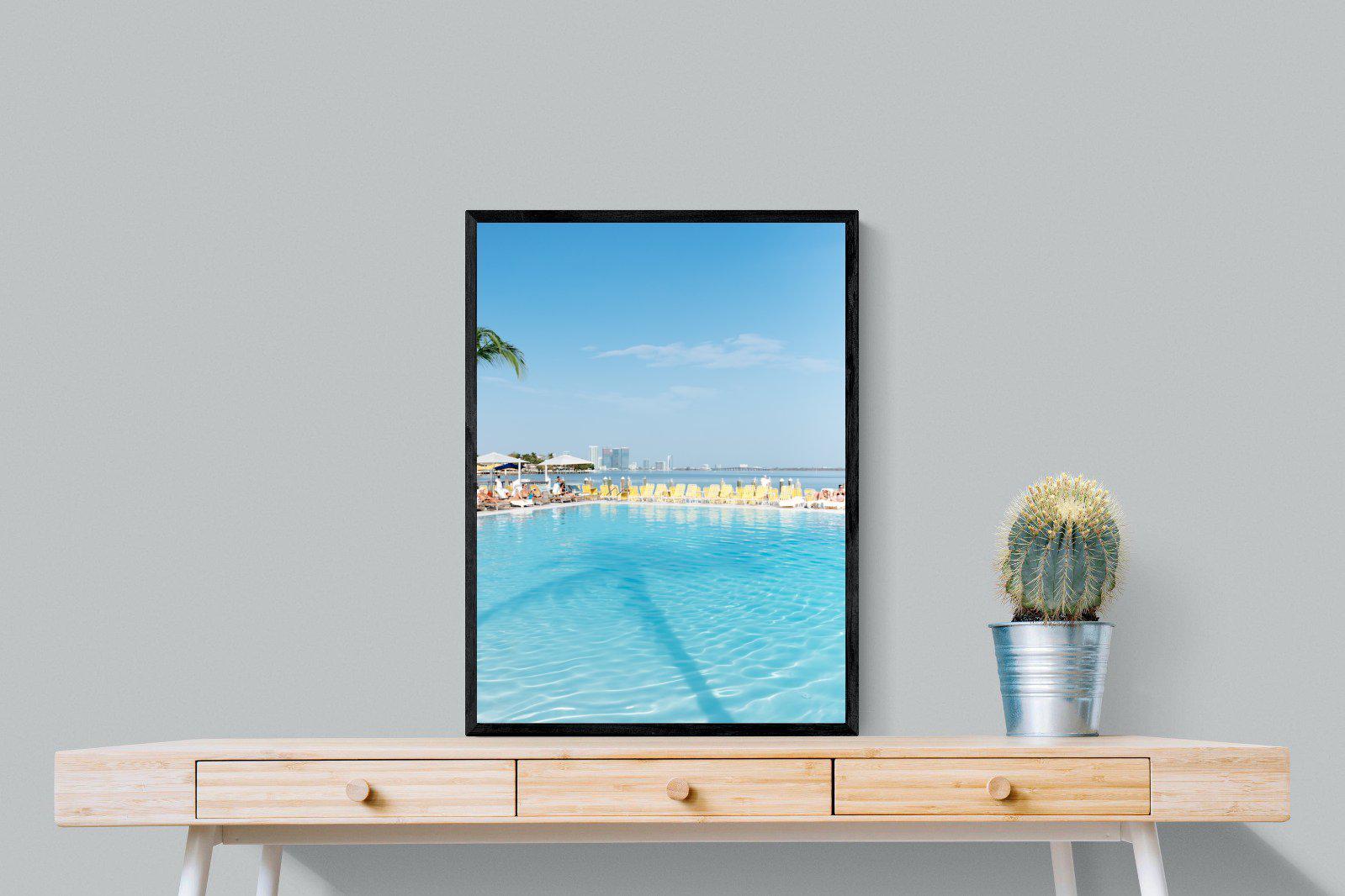 Spa Day-Wall_Art-60 x 80cm-Mounted Canvas-Black-Pixalot