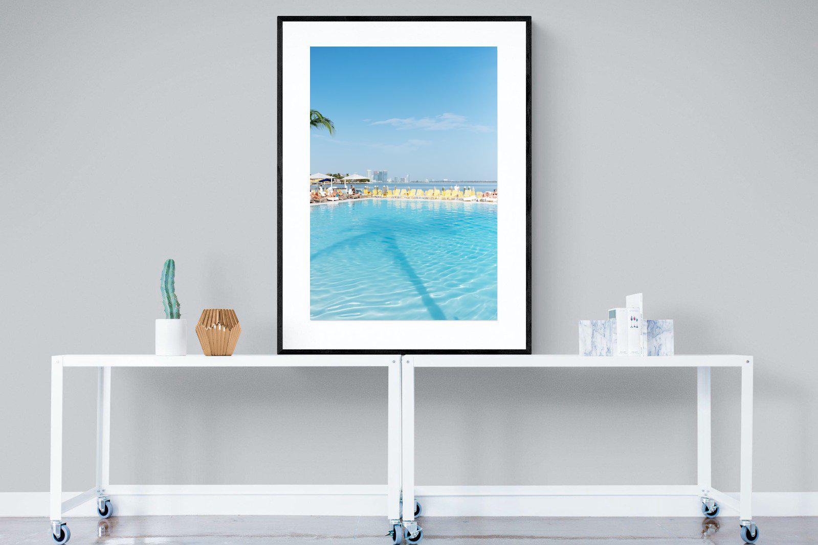 Spa Day-Wall_Art-90 x 120cm-Framed Print-Black-Pixalot