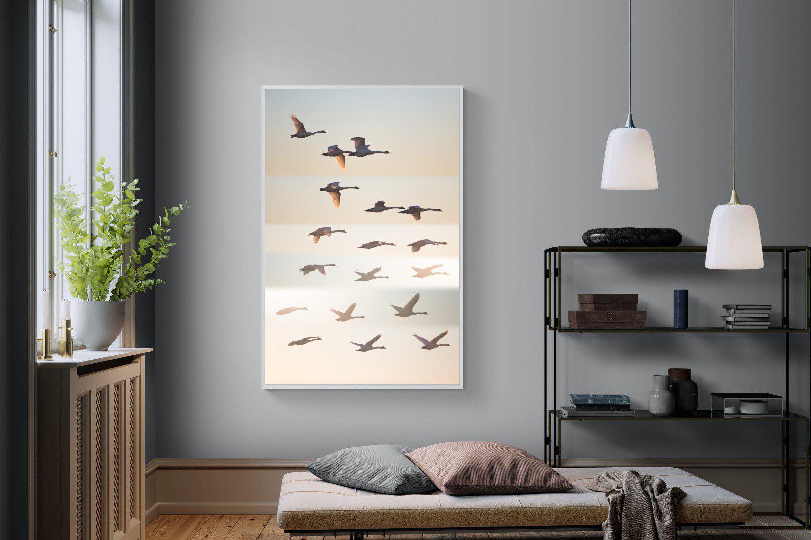 Squadron-Wall_Art-120 x 180cm-Mounted Canvas-White-Pixalot