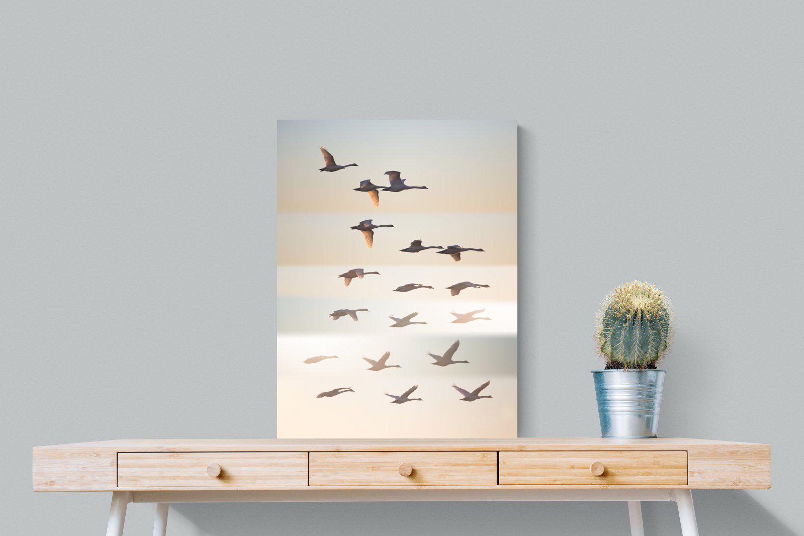 Squadron-Wall_Art-60 x 80cm-Mounted Canvas-No Frame-Pixalot