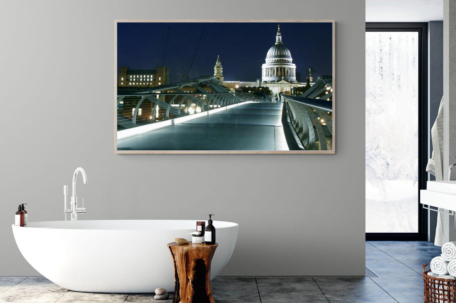 St Paul's-Wall_Art-180 x 110cm-Mounted Canvas-Wood-Pixalot