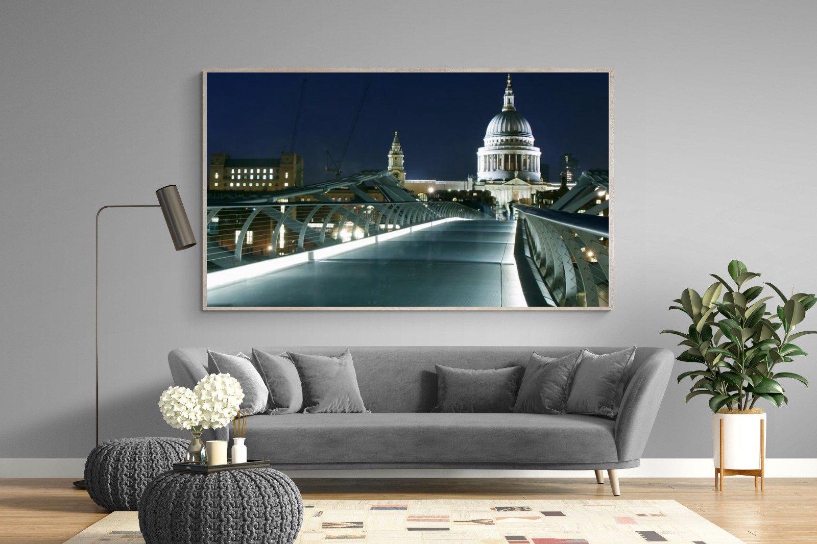 St Paul's-Wall_Art-220 x 130cm-Mounted Canvas-Wood-Pixalot