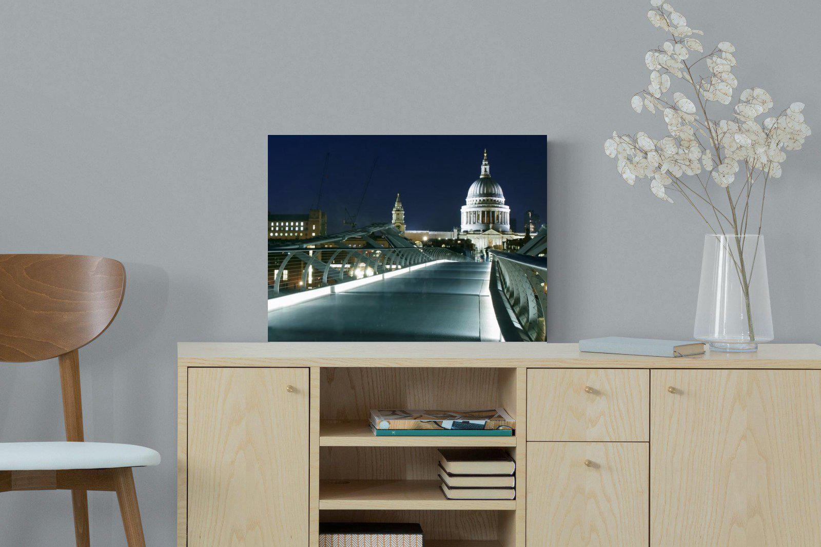 St Paul's-Wall_Art-60 x 45cm-Mounted Canvas-No Frame-Pixalot