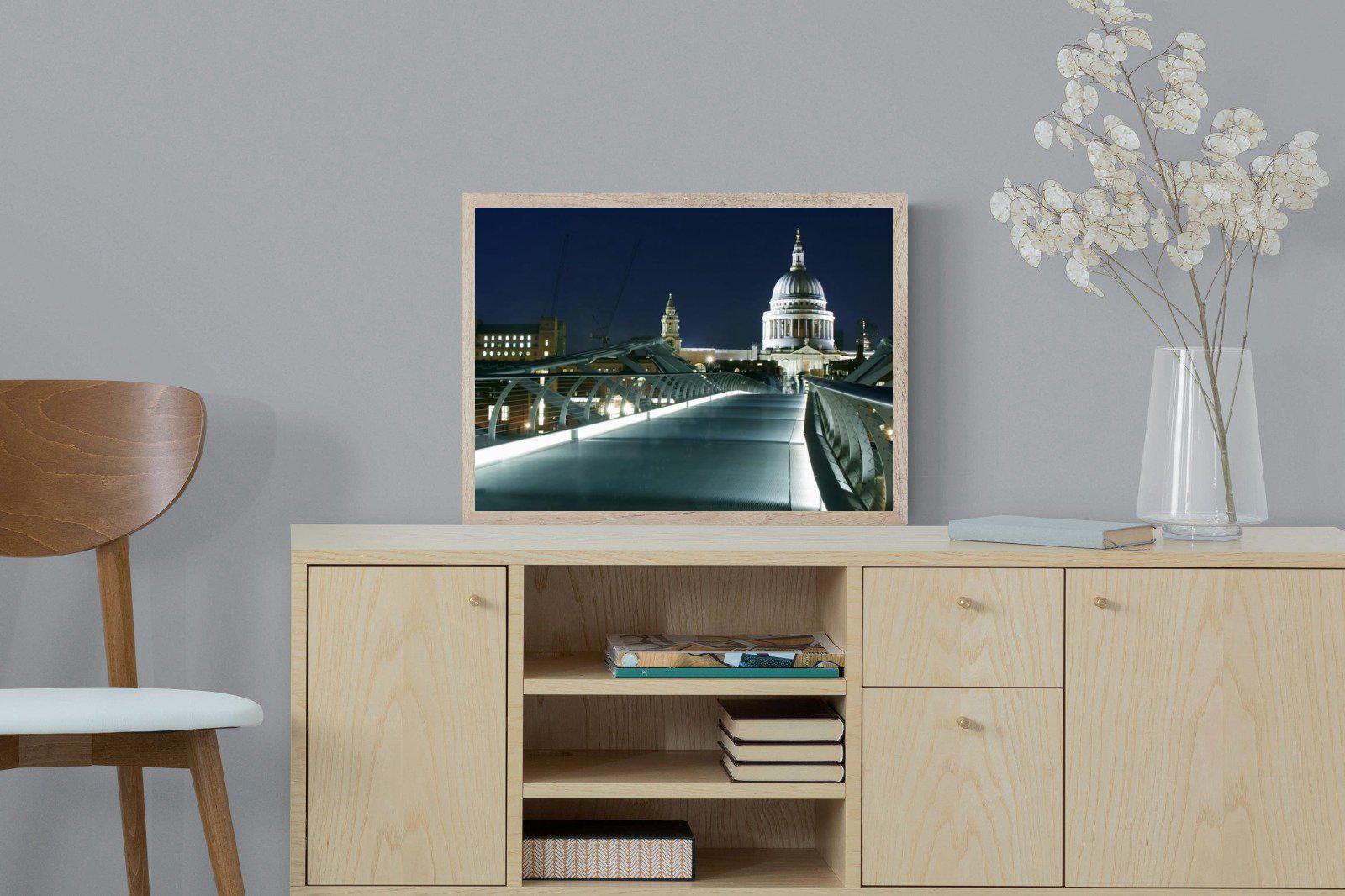 St Paul's-Wall_Art-60 x 45cm-Mounted Canvas-Wood-Pixalot