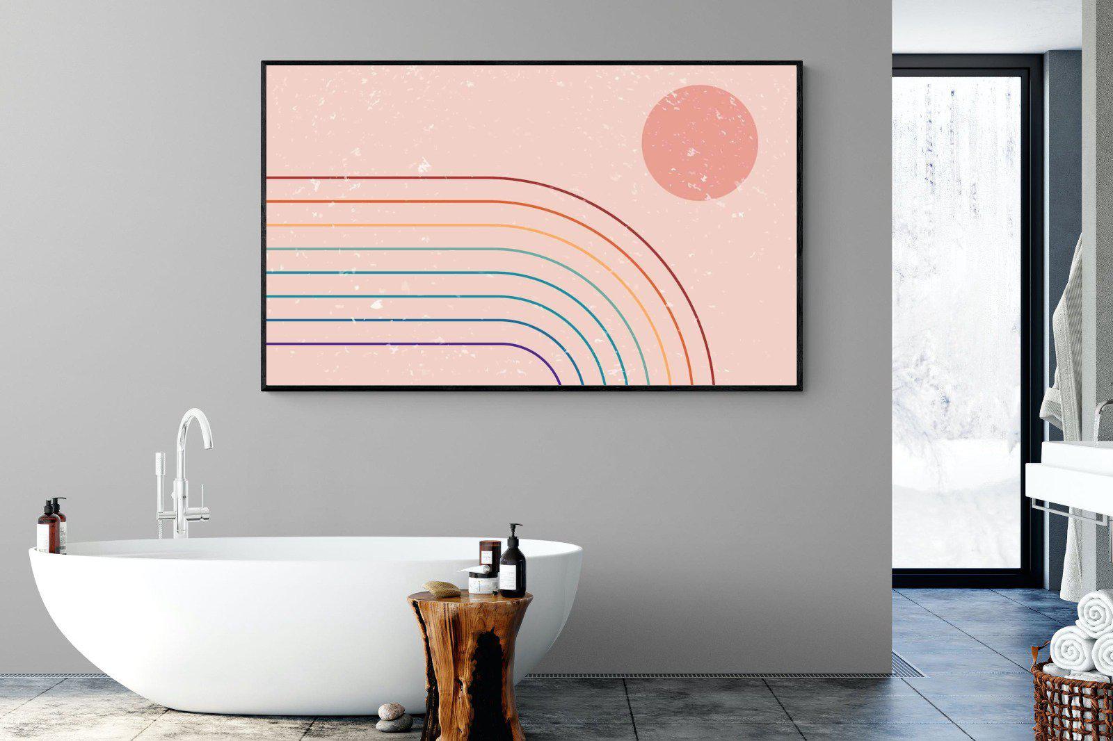 Stef-Wall_Art-180 x 110cm-Mounted Canvas-Black-Pixalot