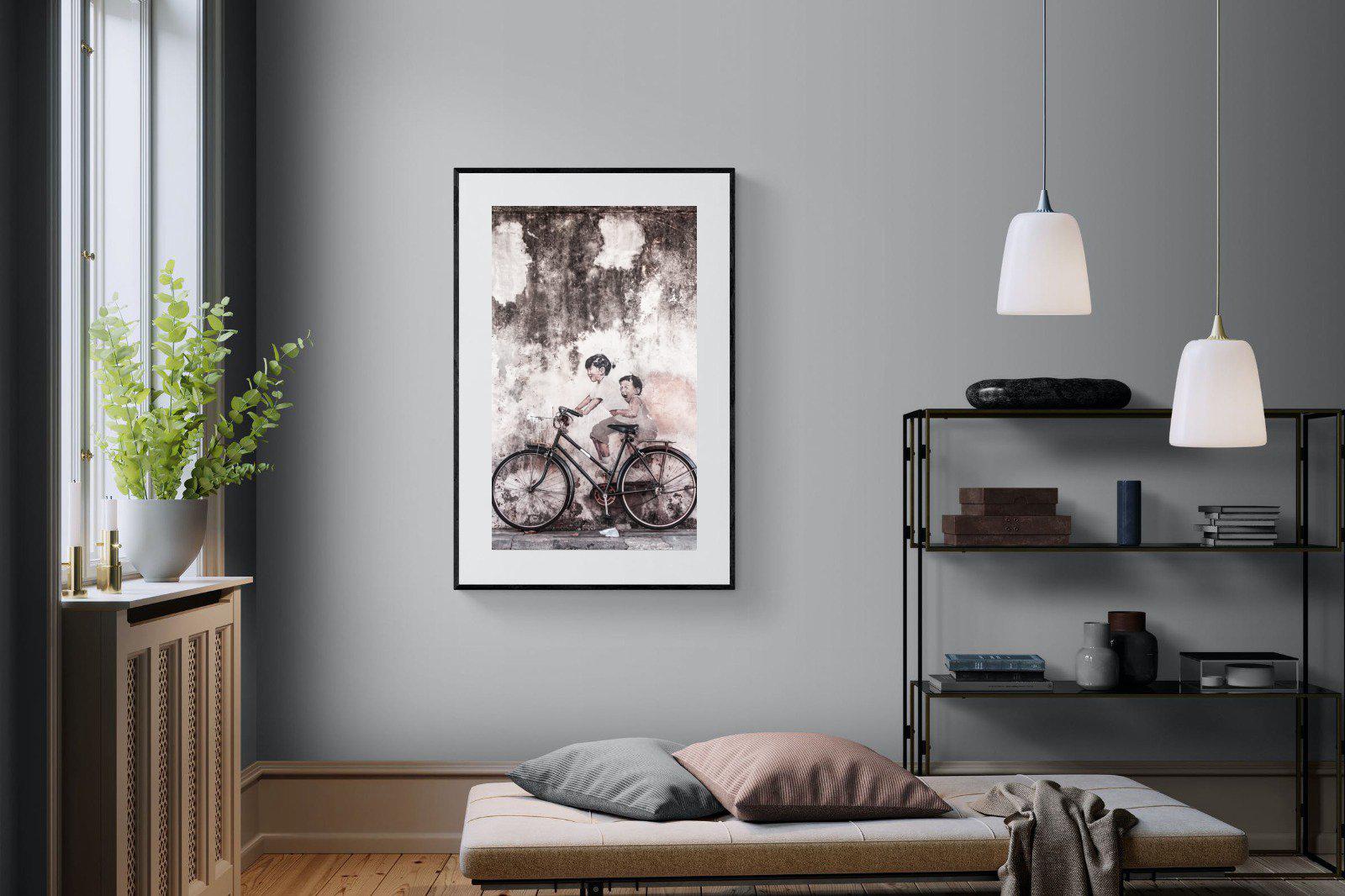 Street Art-Wall_Art-100 x 150cm-Framed Print-Black-Pixalot