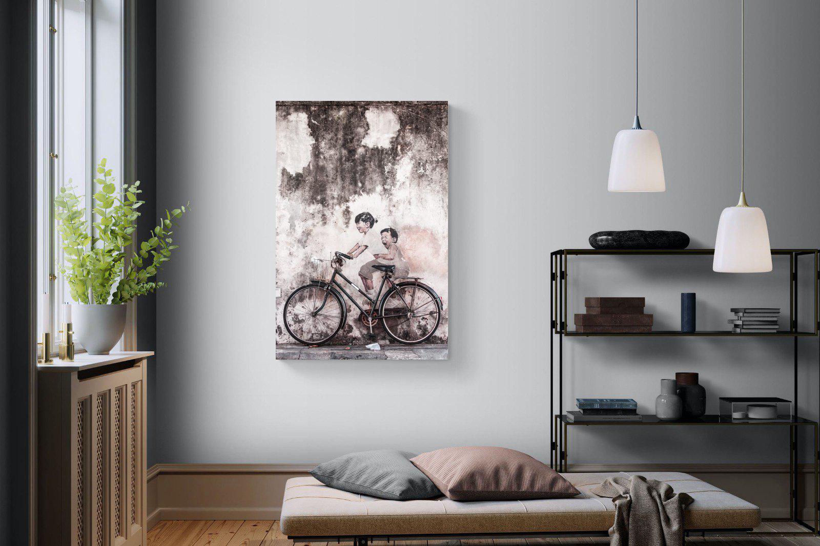 Street Art-Wall_Art-100 x 150cm-Mounted Canvas-No Frame-Pixalot