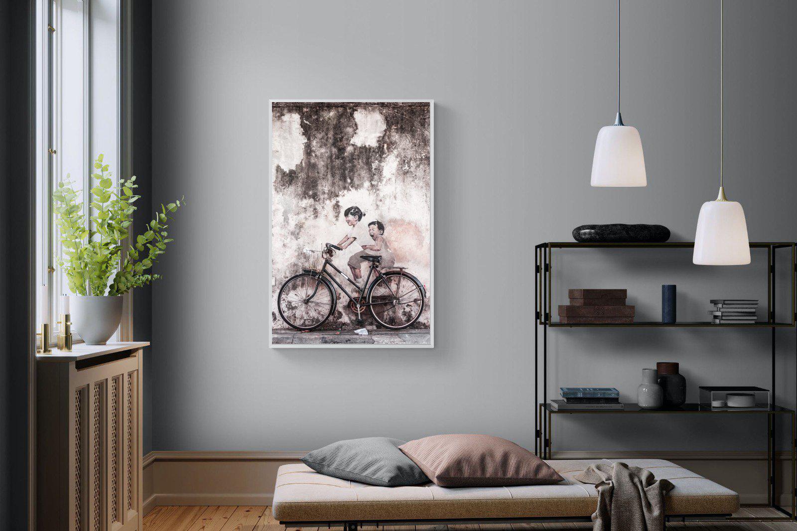 Street Art-Wall_Art-100 x 150cm-Mounted Canvas-White-Pixalot