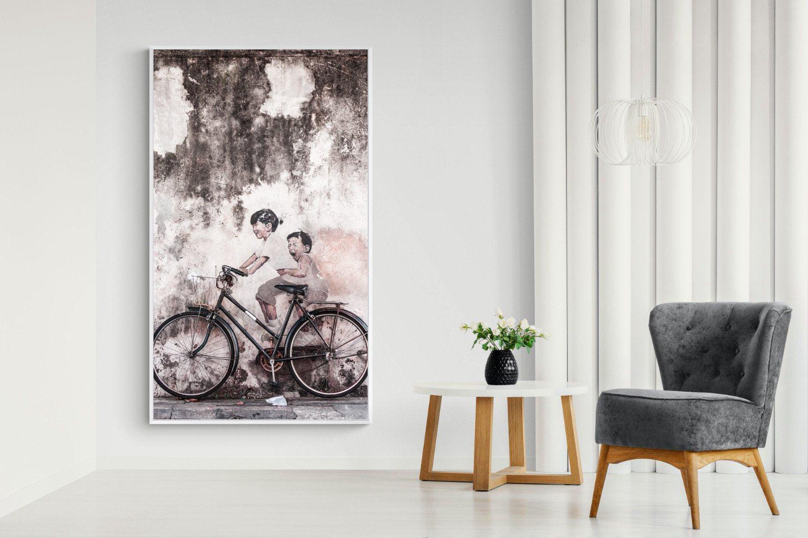 Street Art-Wall_Art-130 x 220cm-Mounted Canvas-White-Pixalot