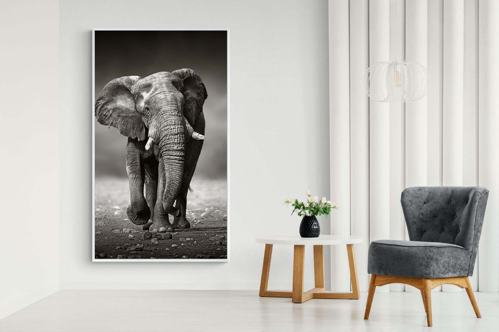 Stride-Wall_Art-130 x 220cm-Mounted Canvas-White-Pixalot