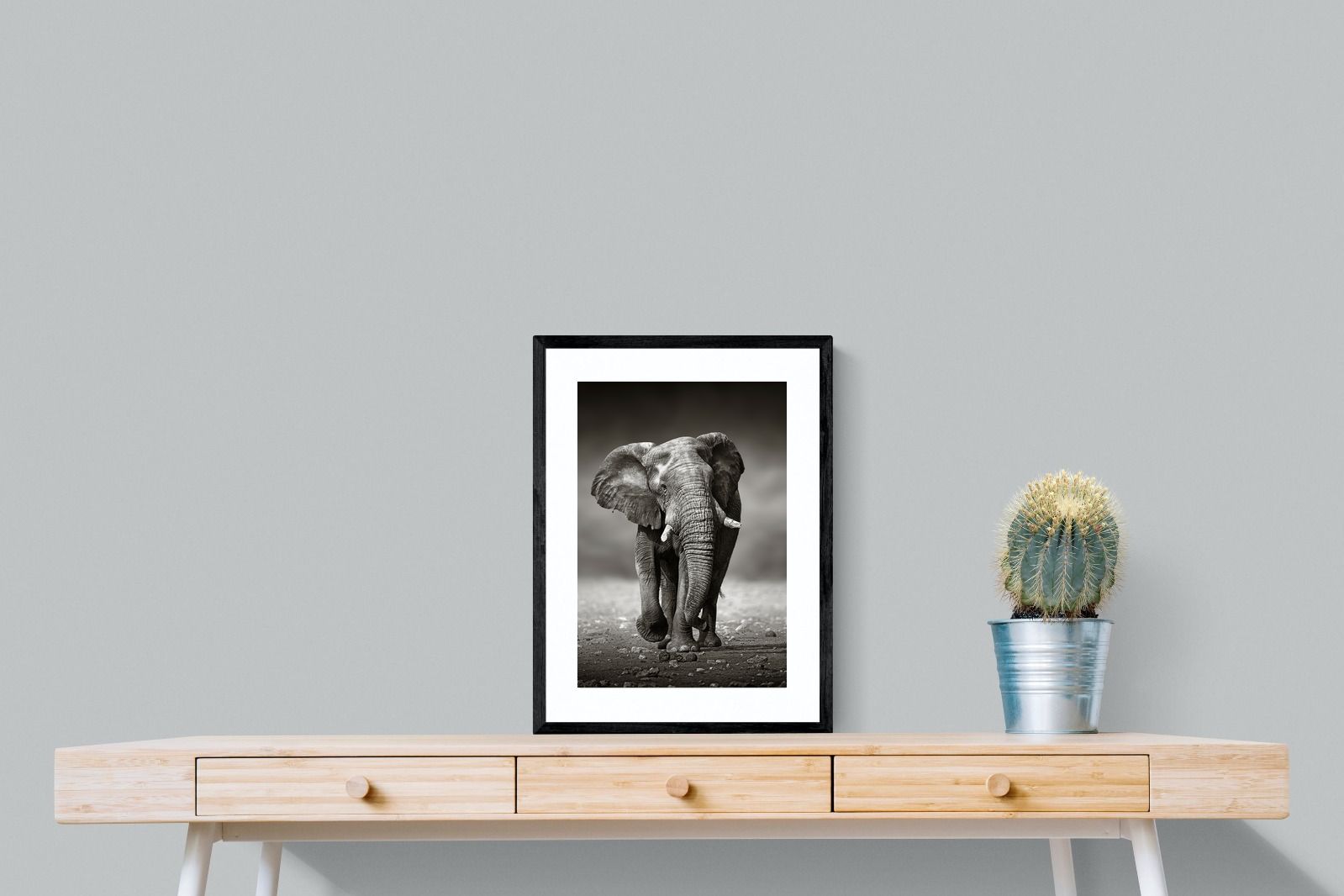 Stride-Wall_Art-45 x 60cm-Framed Print-Black-Pixalot