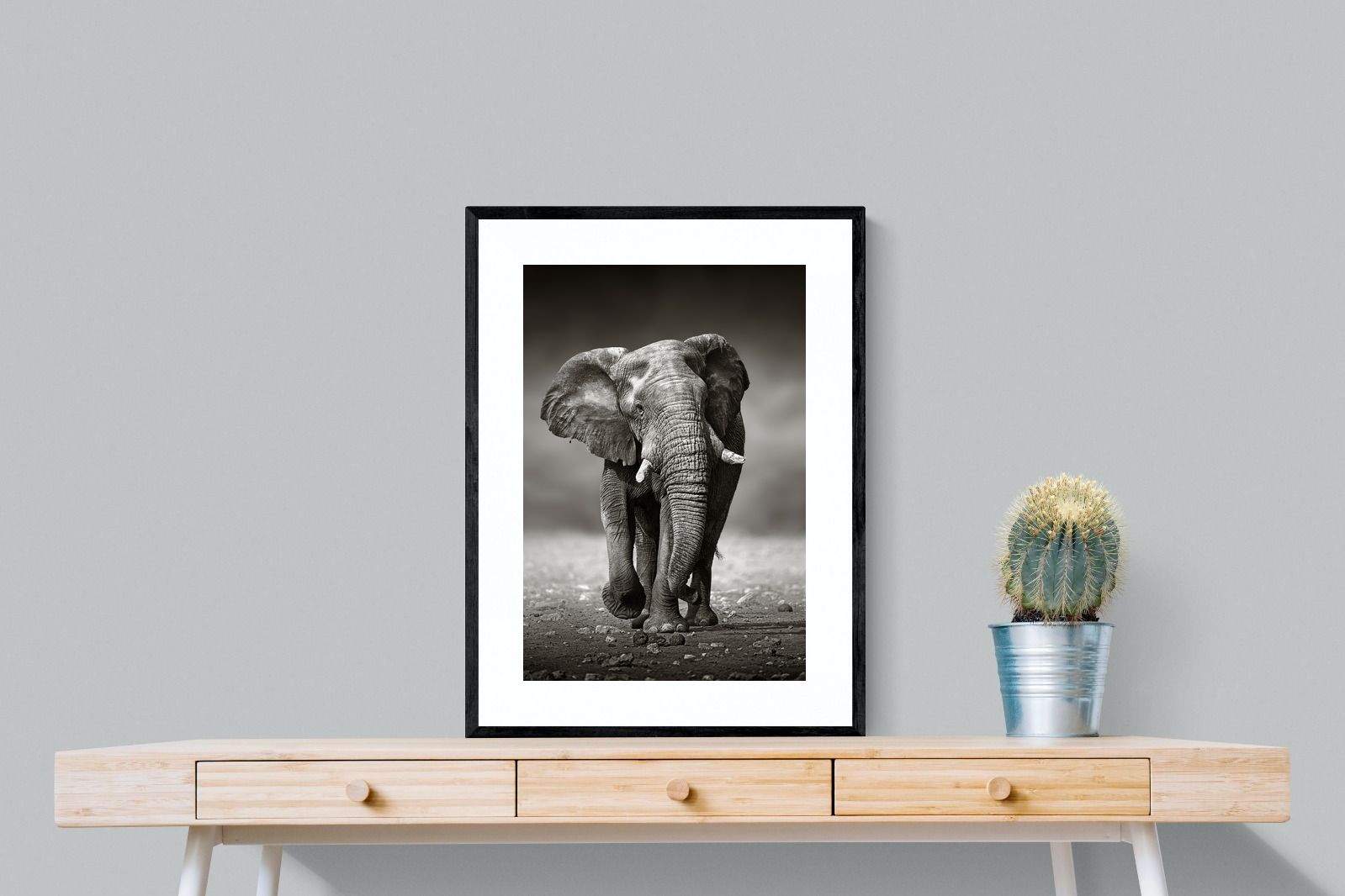 Stride-Wall_Art-60 x 80cm-Framed Print-Black-Pixalot