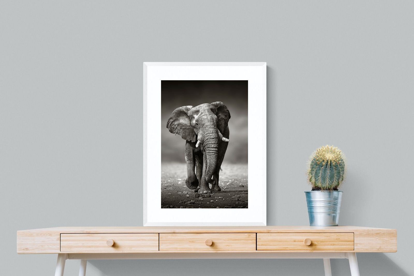 Stride-Wall_Art-60 x 80cm-Framed Print-White-Pixalot