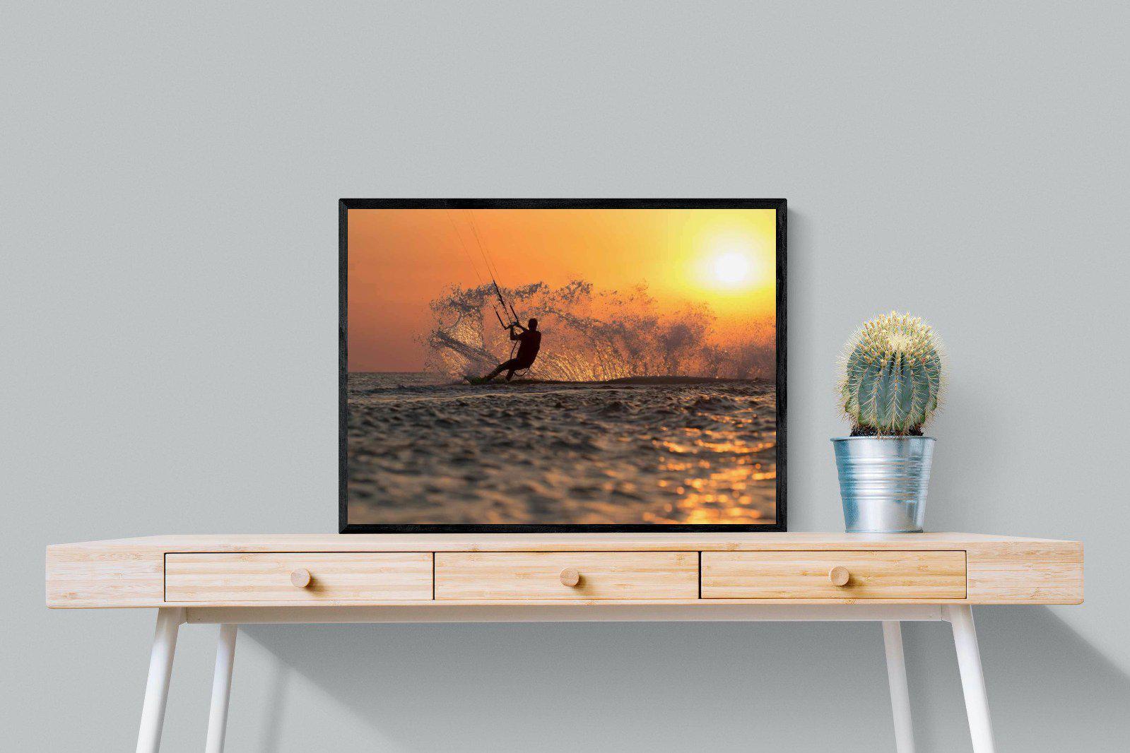 Sunset Kitesurf-Wall_Art-Pixalot