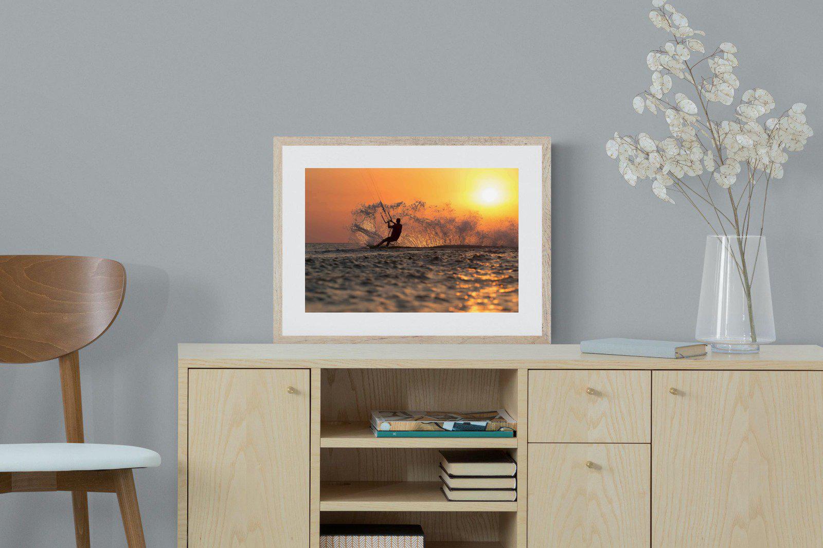 Sunset Kitesurf-Wall_Art-Pixalot