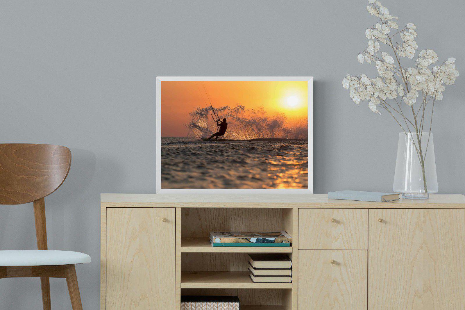 Sunset Kitesurf-Wall_Art-Pixalot