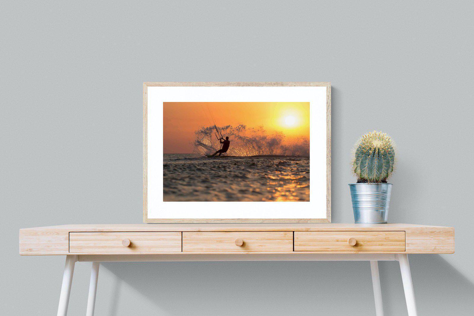 Sunset Kitesurf-Wall_Art-Pixalot