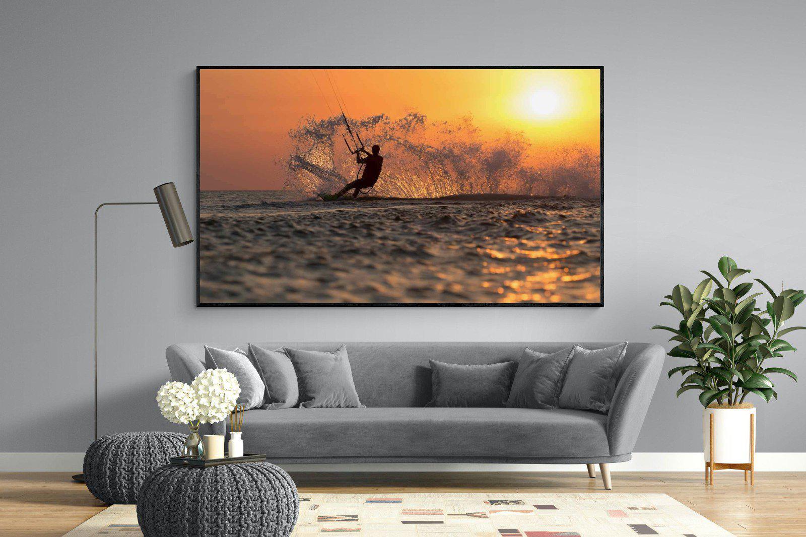 Sunset Kitesurf-Wall_Art-Pixalot