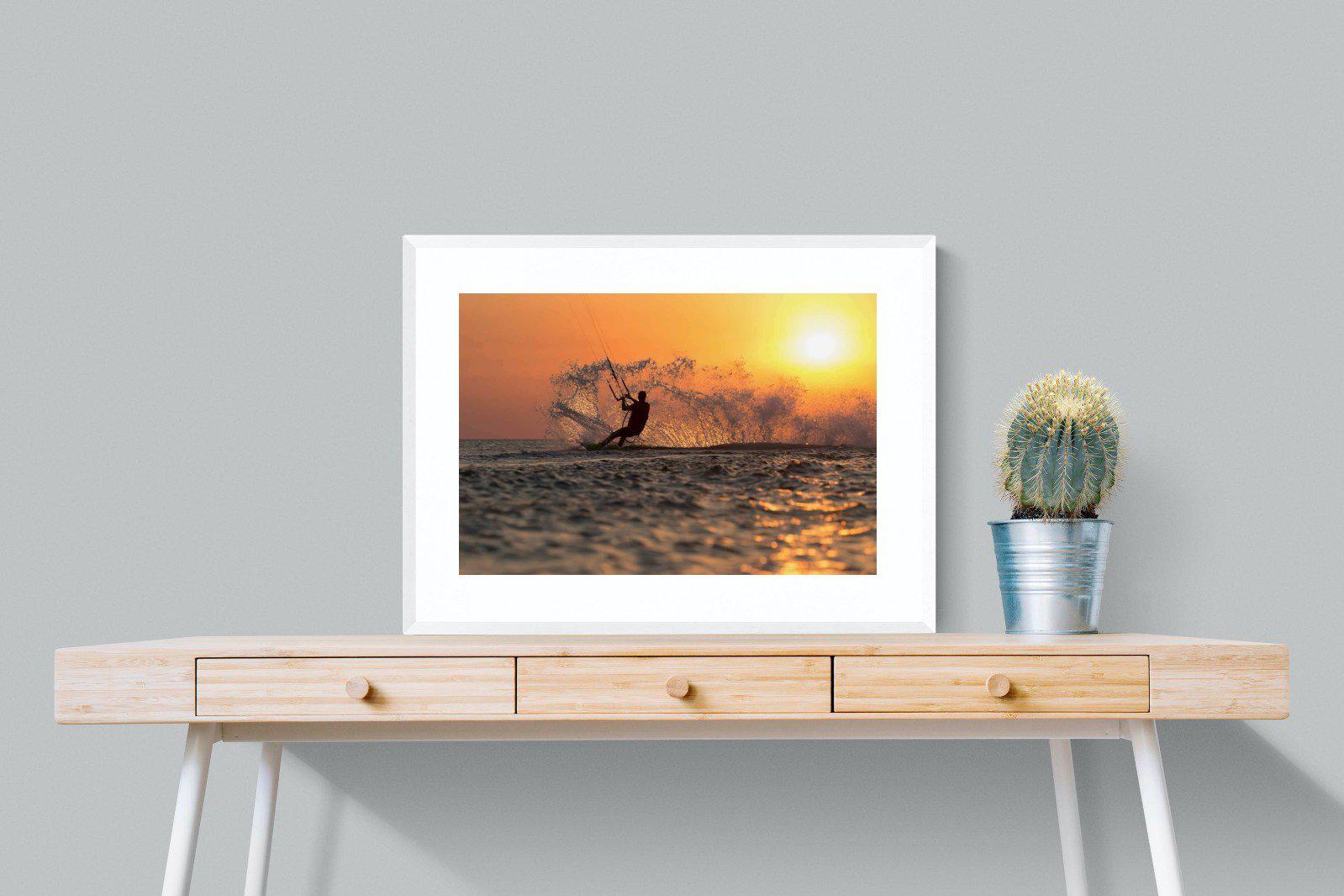 Sunset Kitesurf-Wall_Art-Pixalot