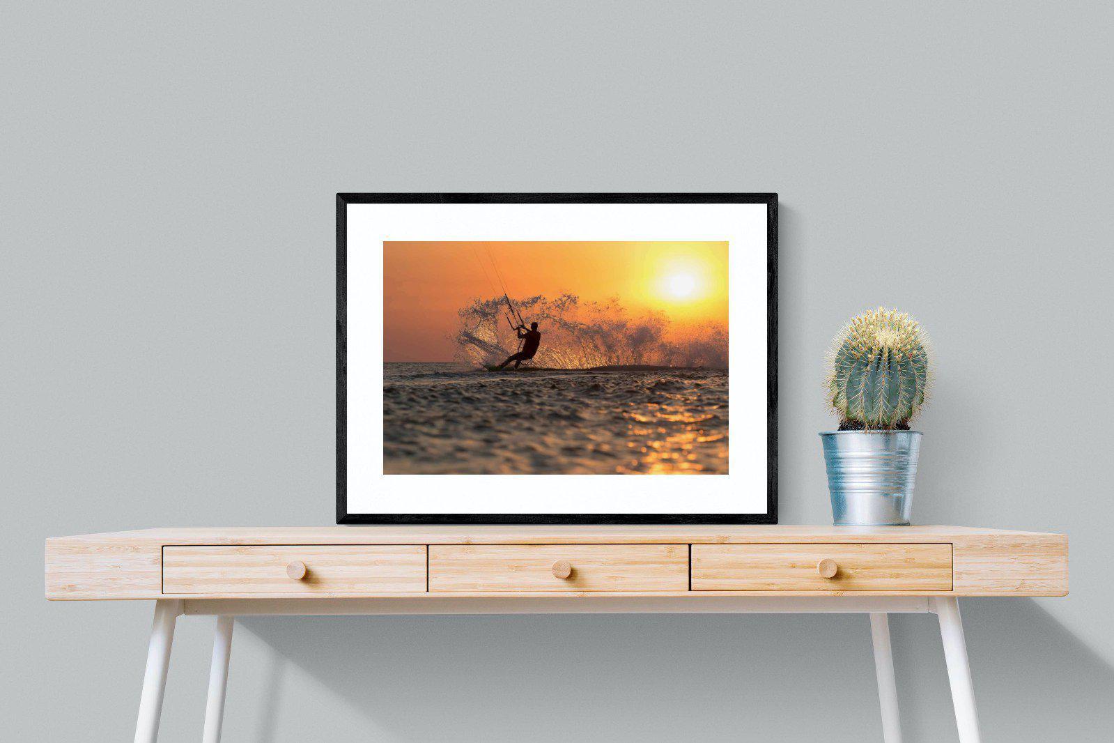 Sunset Kitesurf-Wall_Art-Pixalot