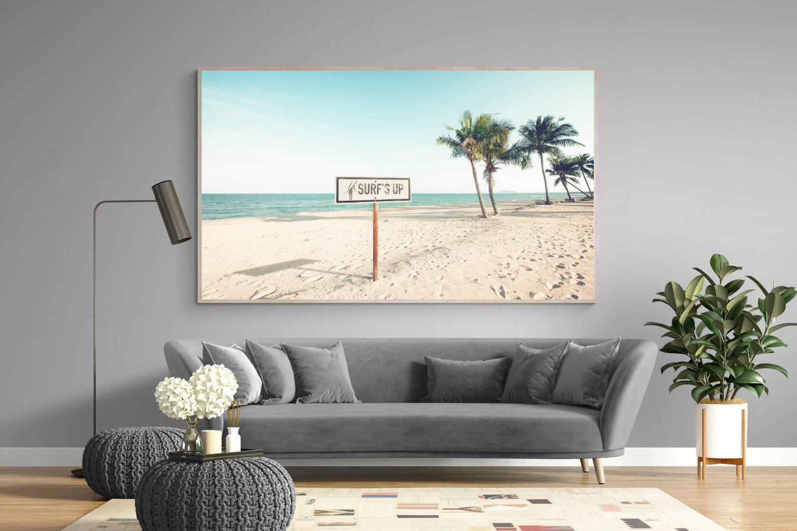 Surf's Up-Wall_Art-220 x 130cm-Mounted Canvas-Wood-Pixalot