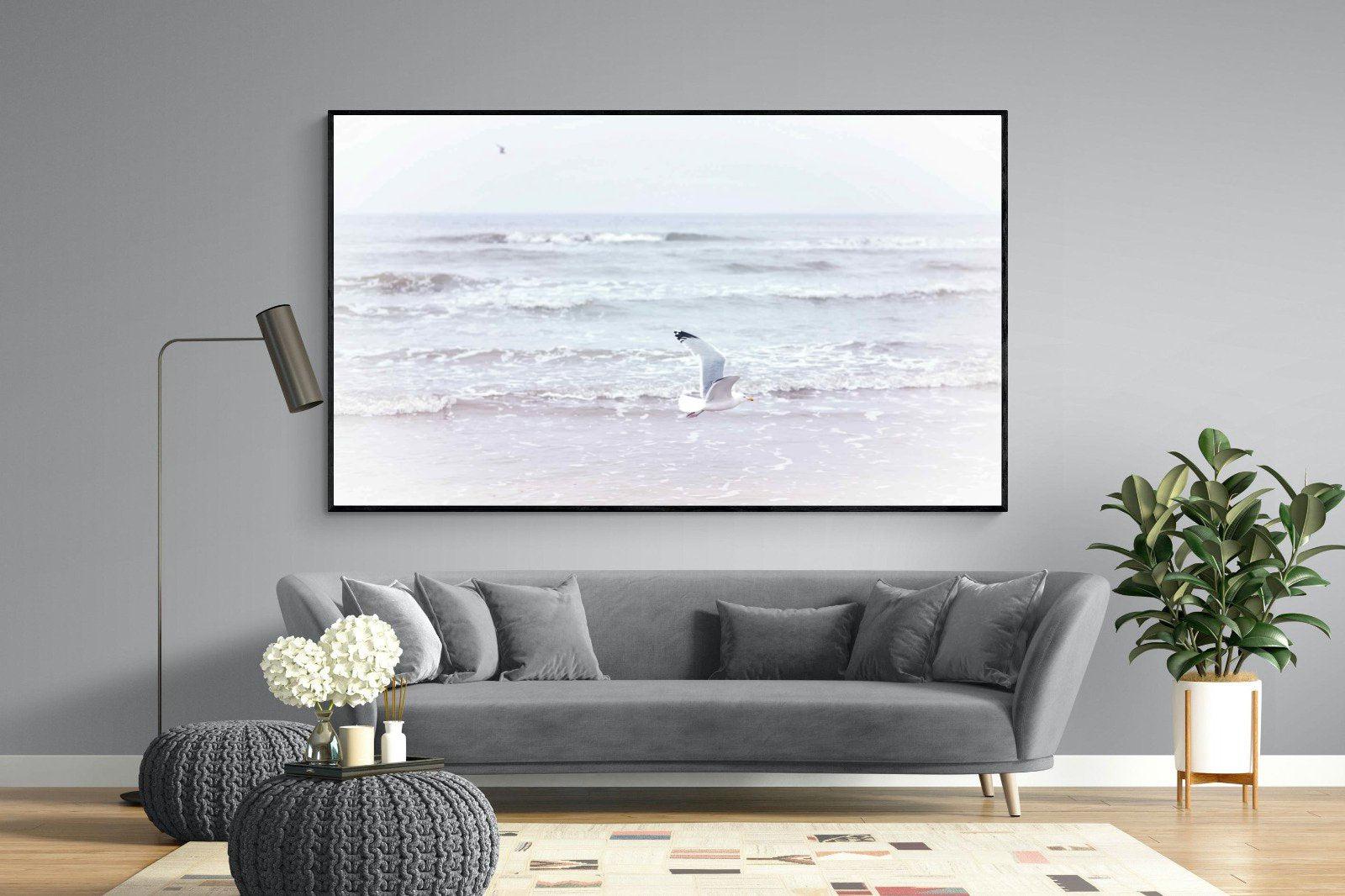 Swoop-Wall_Art-220 x 130cm-Mounted Canvas-Black-Pixalot