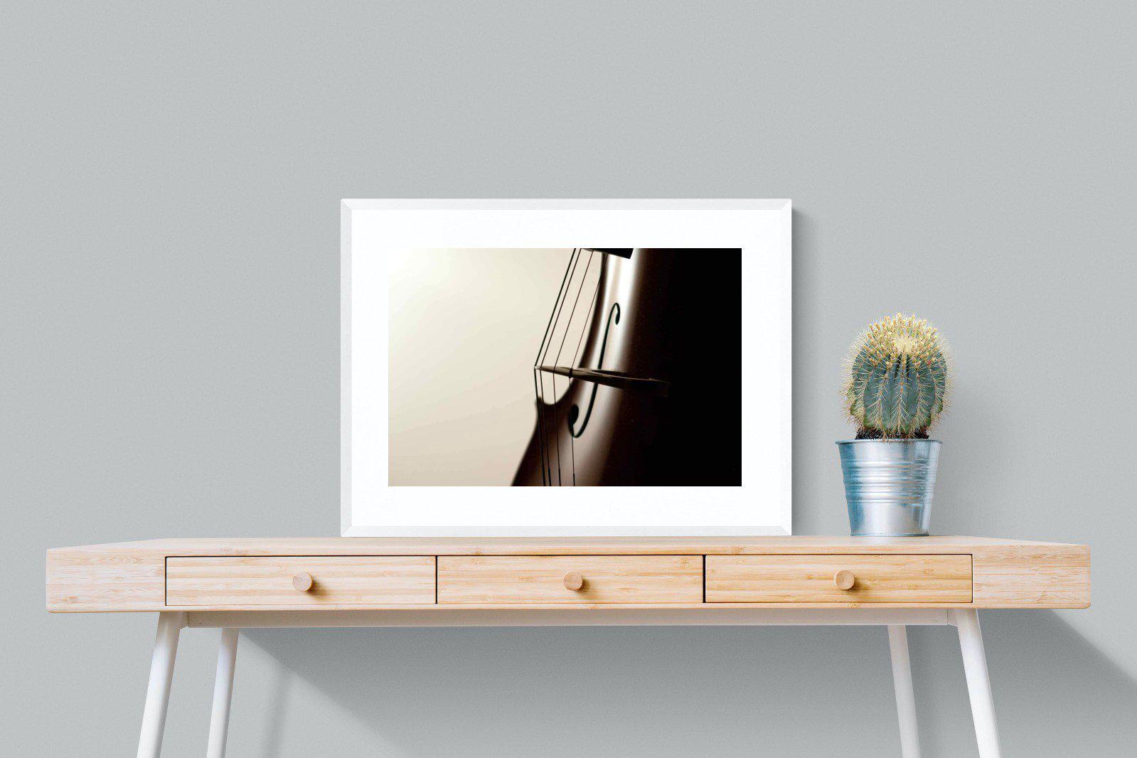 Symphony-Wall_Art-80 x 60cm-Framed Print-White-Pixalot