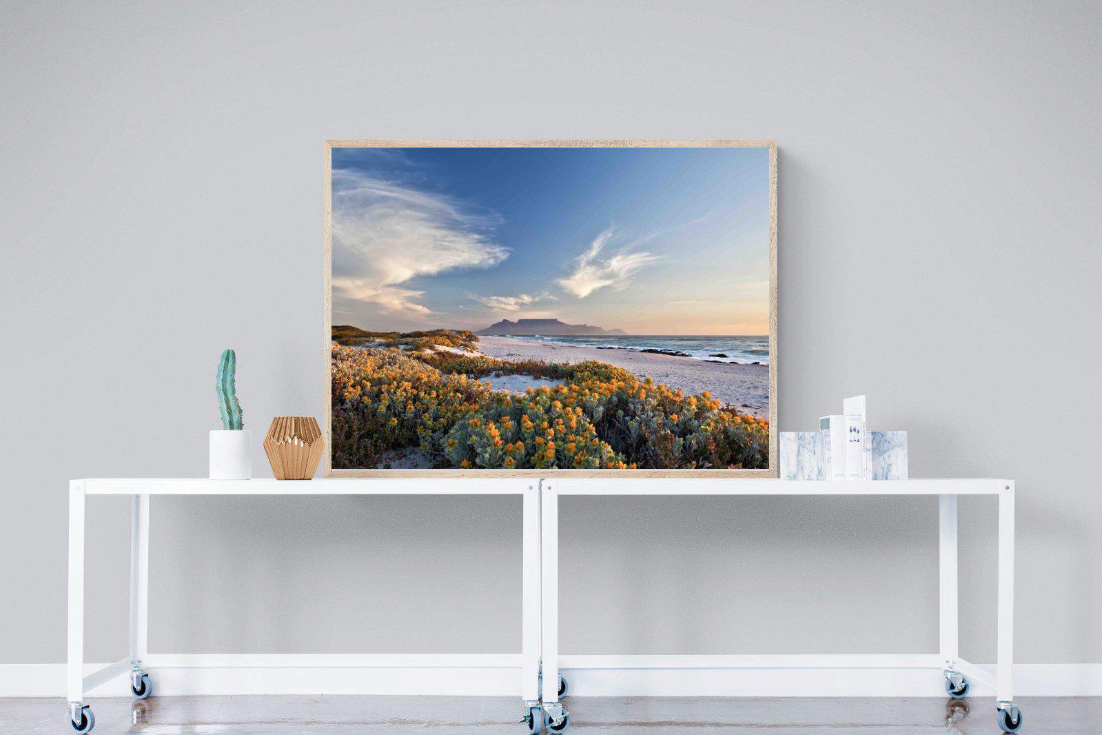 Table Mountain-Wall_Art-120 x 90cm-Mounted Canvas-Wood-Pixalot