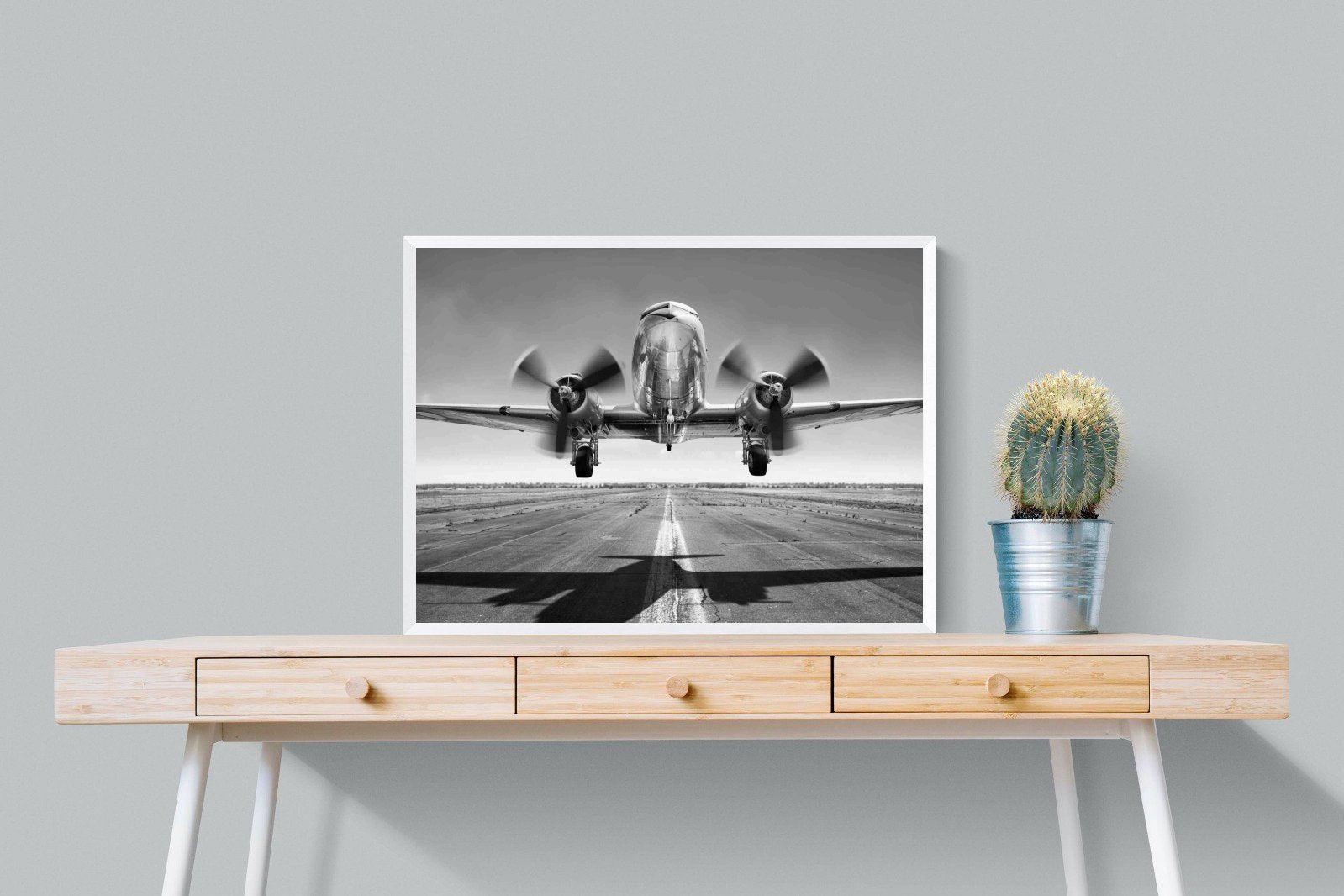 Takeoff-Wall_Art-80 x 60cm-Mounted Canvas-White-Pixalot