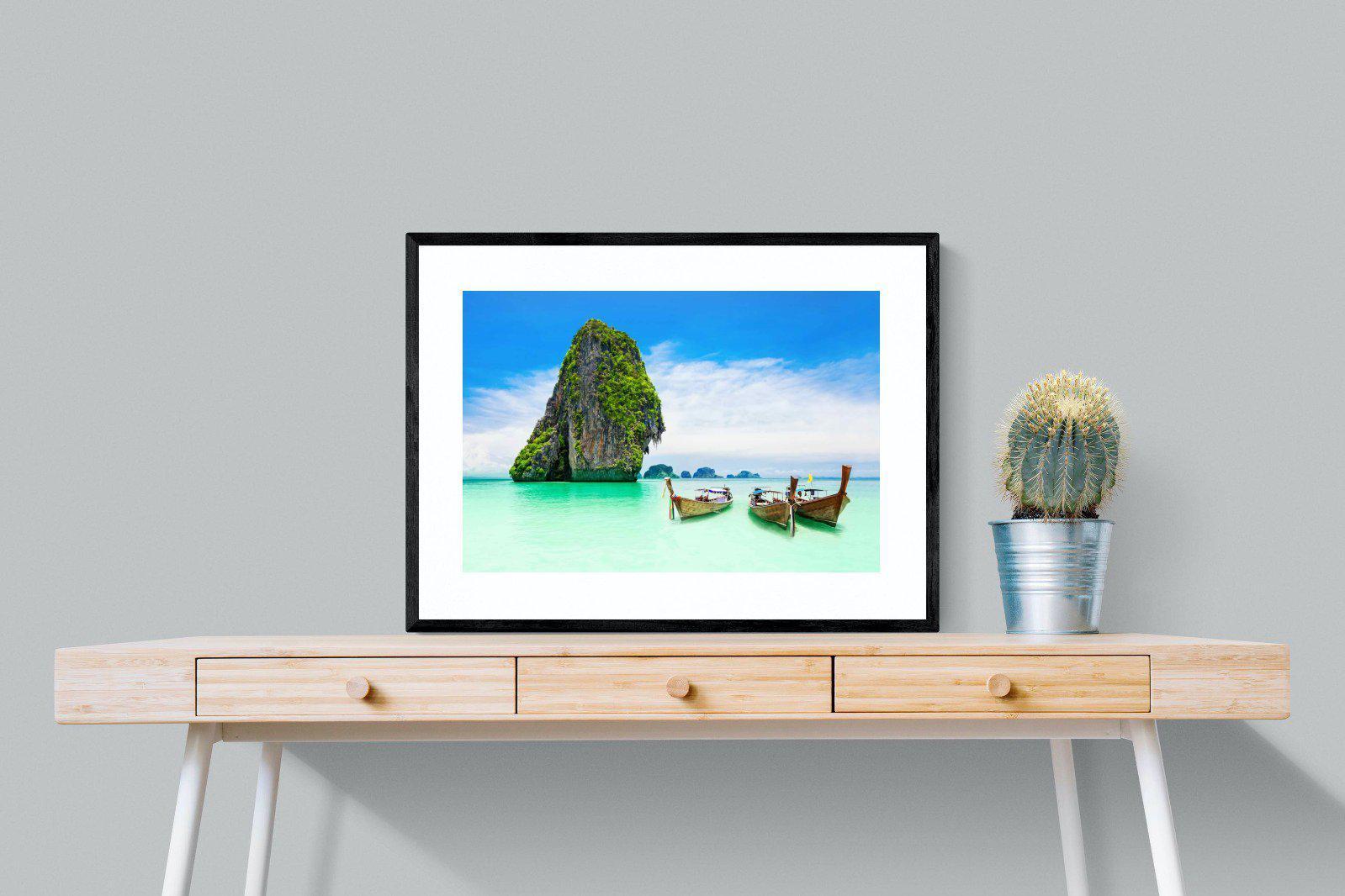 Thai Wonder-Wall_Art-80 x 60cm-Framed Print-Black-Pixalot