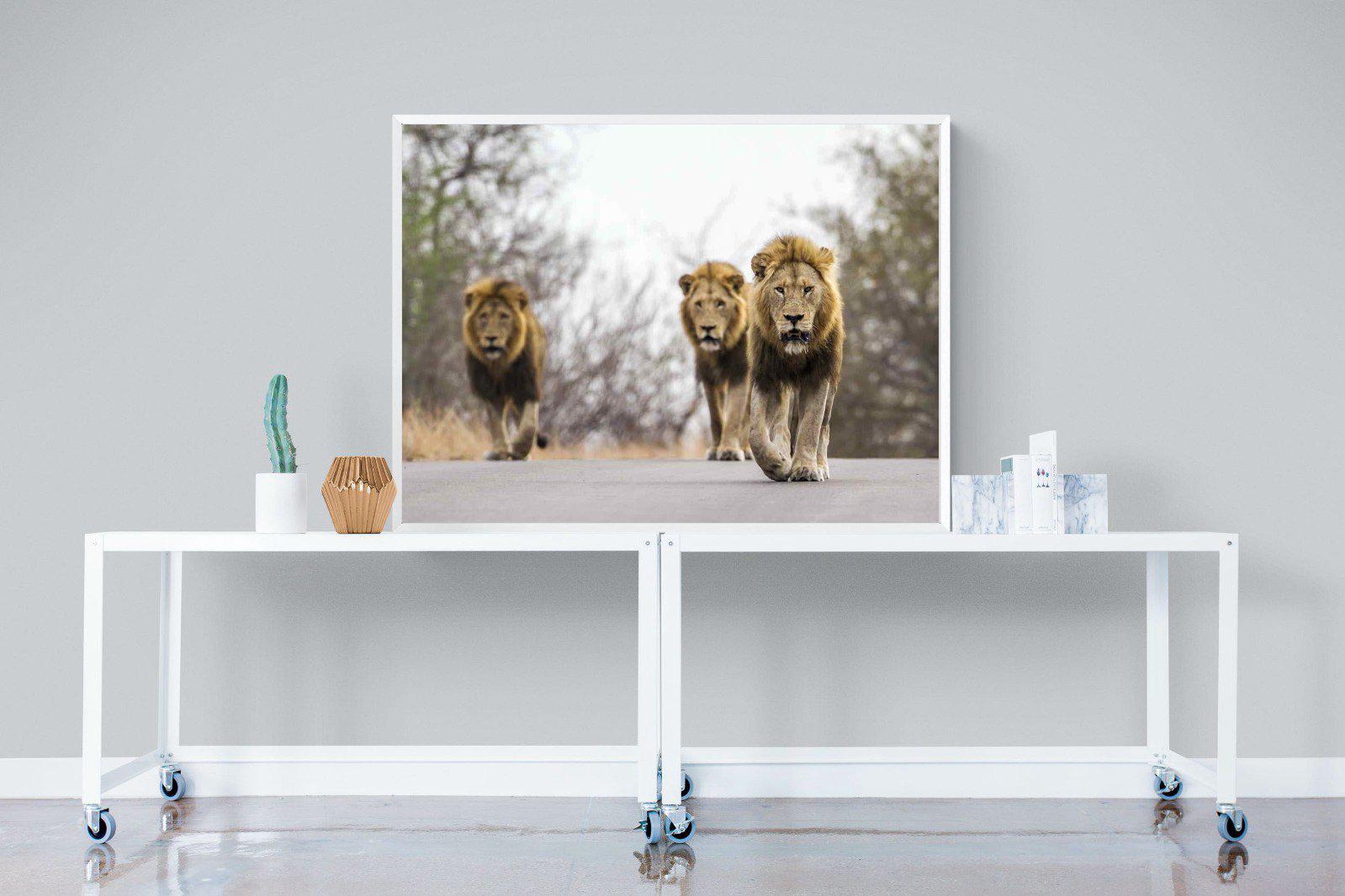 Three Brothers-Wall_Art-120 x 90cm-Mounted Canvas-White-Pixalot