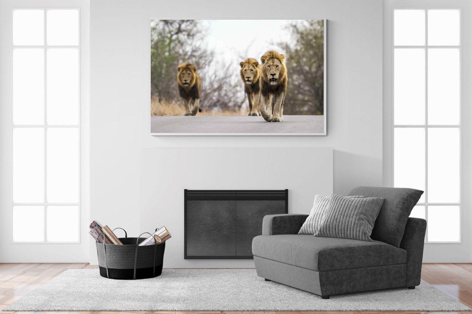 Three Brothers-Wall_Art-150 x 100cm-Mounted Canvas-White-Pixalot