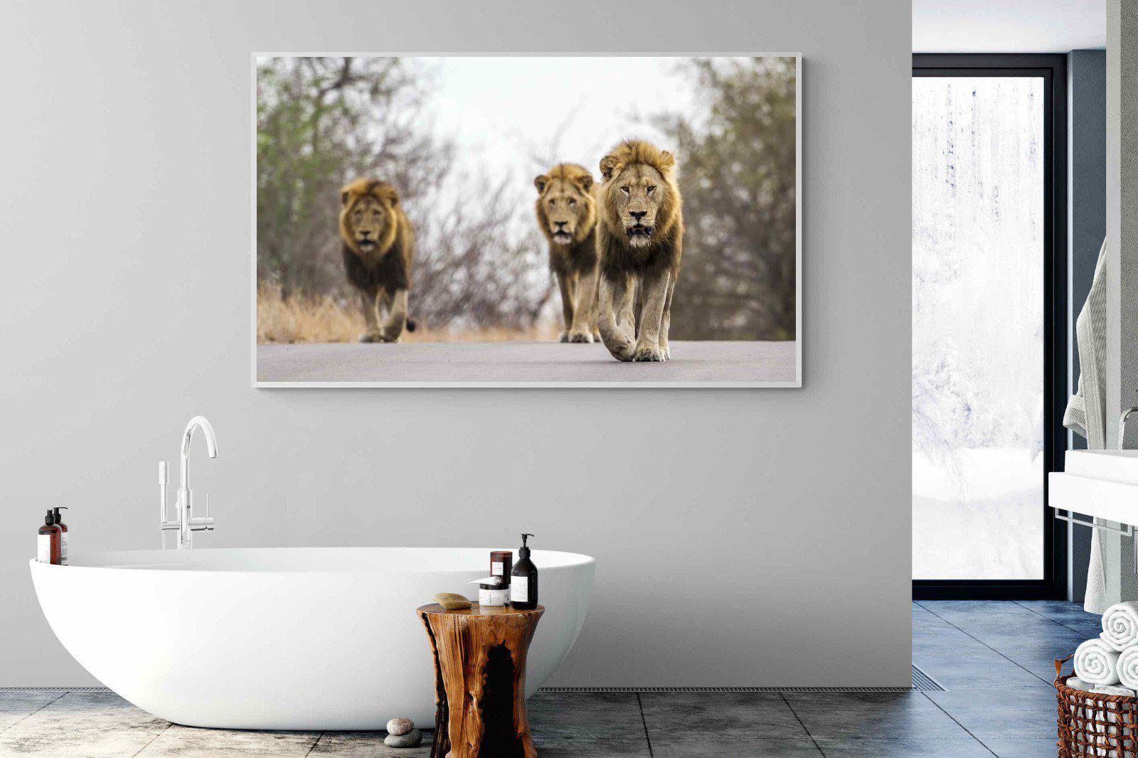 Three Brothers-Wall_Art-180 x 110cm-Mounted Canvas-White-Pixalot