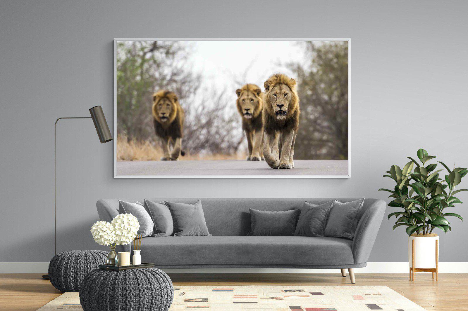 Three Brothers-Wall_Art-220 x 130cm-Mounted Canvas-White-Pixalot