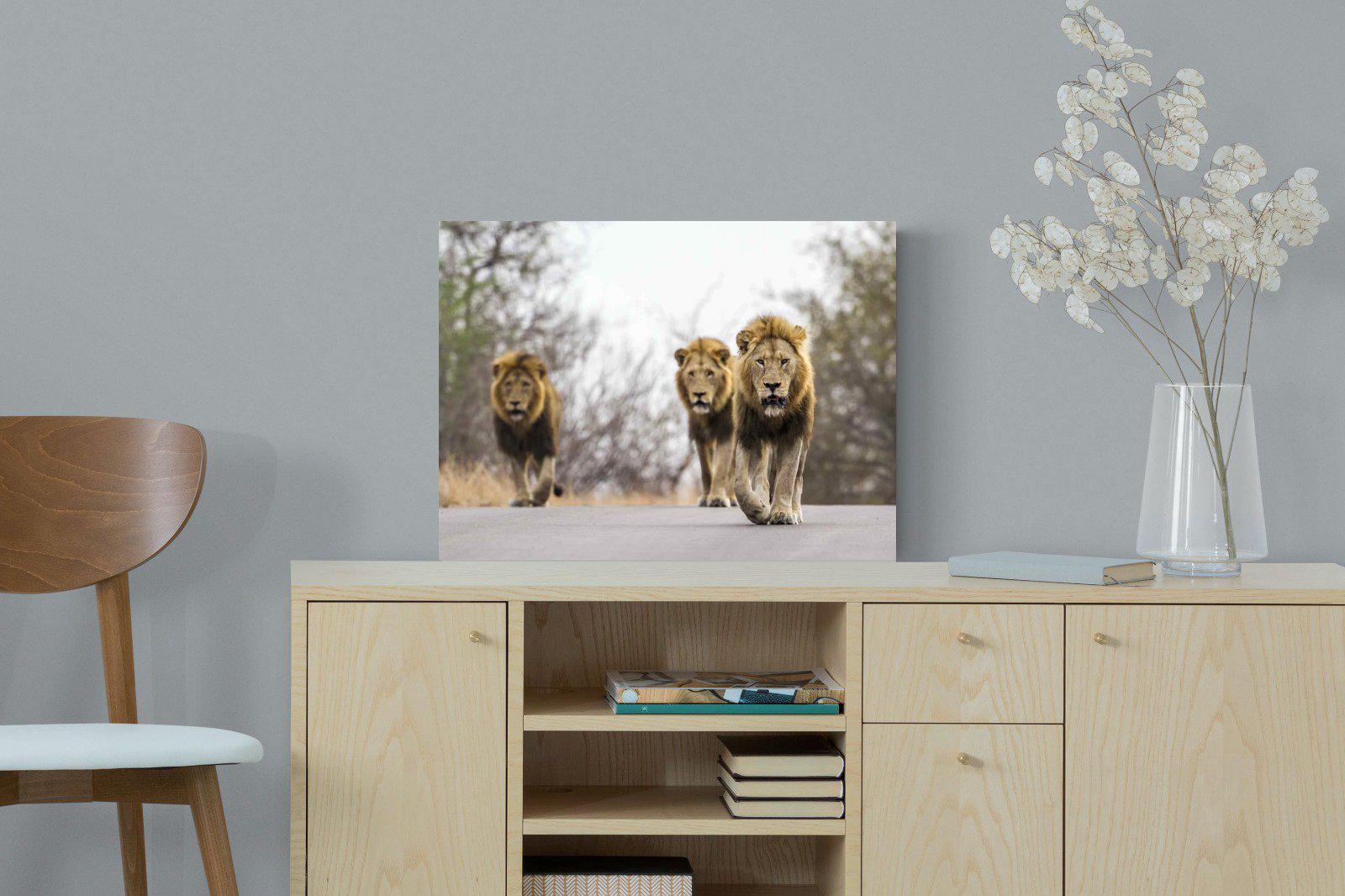 Three Brothers-Wall_Art-60 x 45cm-Mounted Canvas-No Frame-Pixalot