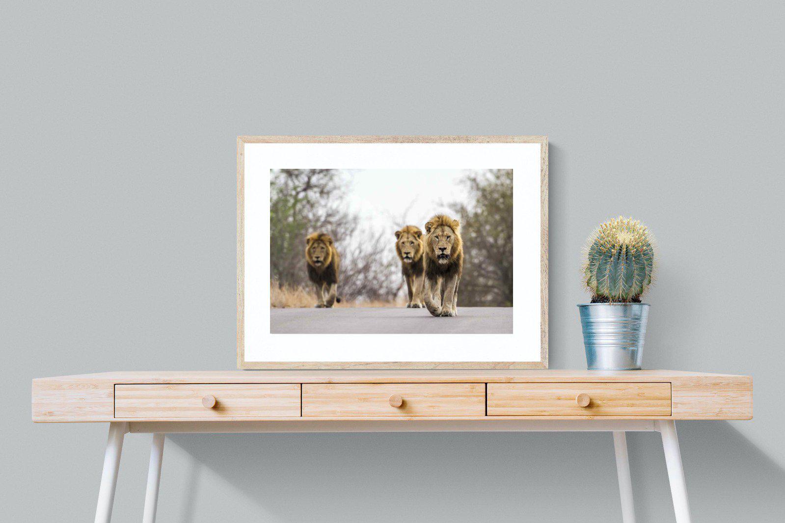 Three Brothers-Wall_Art-80 x 60cm-Framed Print-Wood-Pixalot