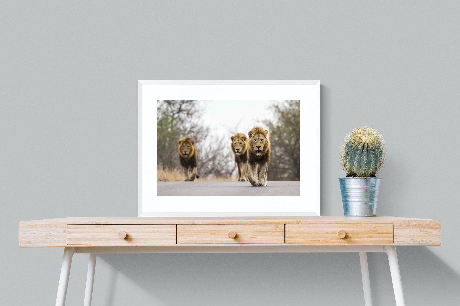 Three Brothers-Wall_Art-80 x 60cm-Framed Print-White-Pixalot