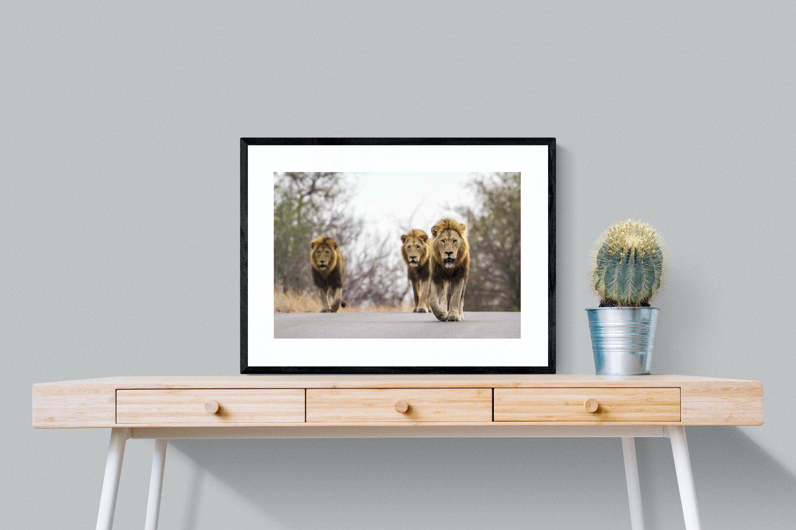 Three Brothers-Wall_Art-80 x 60cm-Framed Print-Black-Pixalot