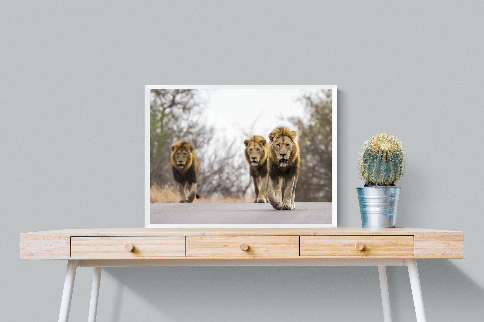 Three Brothers-Wall_Art-80 x 60cm-Mounted Canvas-White-Pixalot