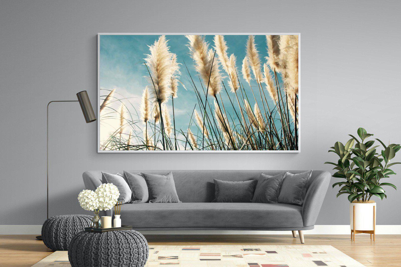 Toitoi-Wall_Art-220 x 130cm-Mounted Canvas-White-Pixalot