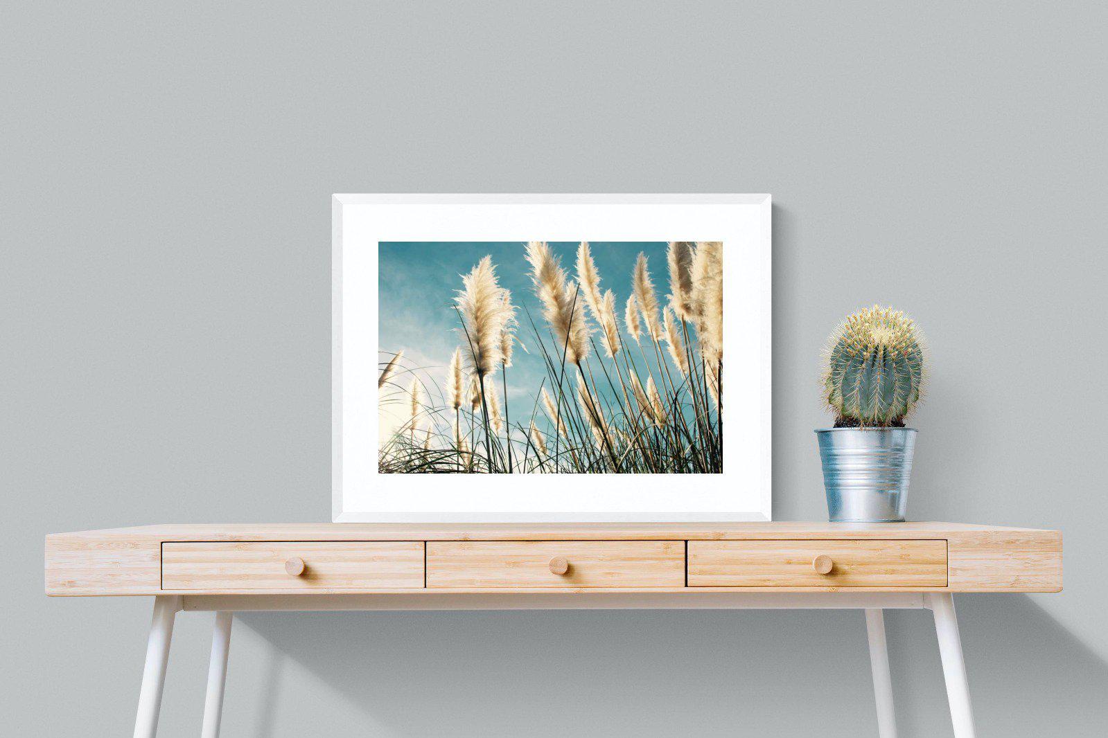 Toitoi-Wall_Art-80 x 60cm-Framed Print-White-Pixalot