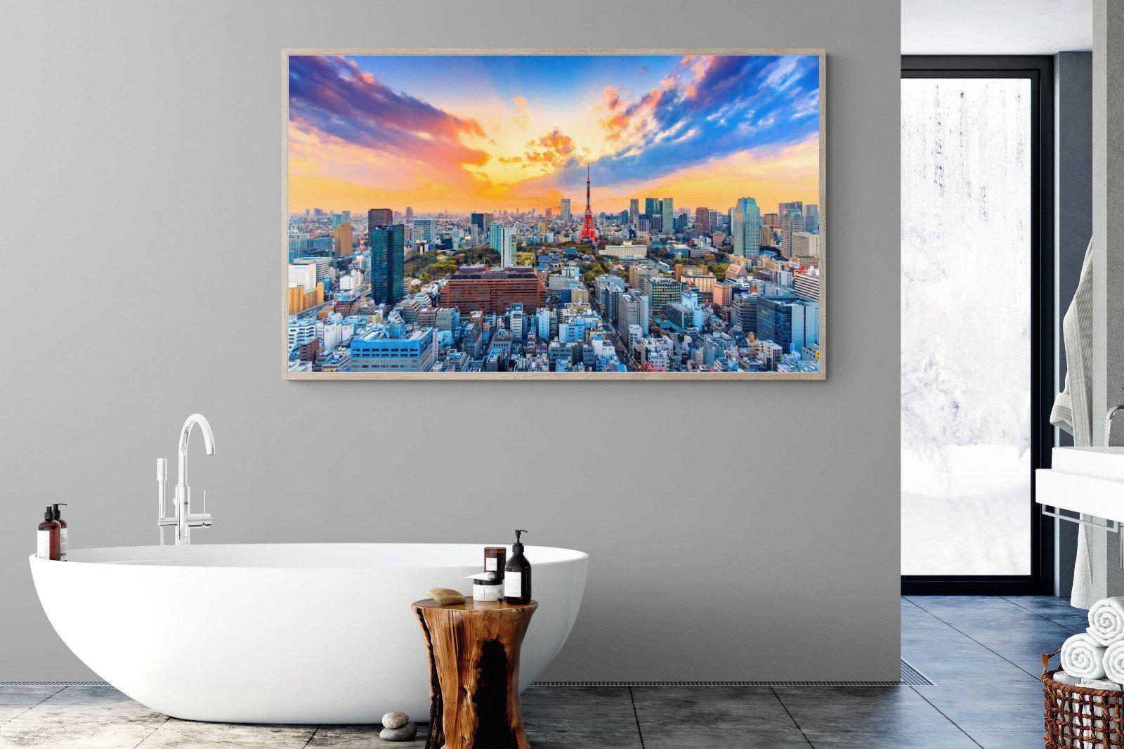 Tokyo-Wall_Art-180 x 110cm-Mounted Canvas-Wood-Pixalot